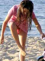 a Lady in Atlantic Beach, Florida